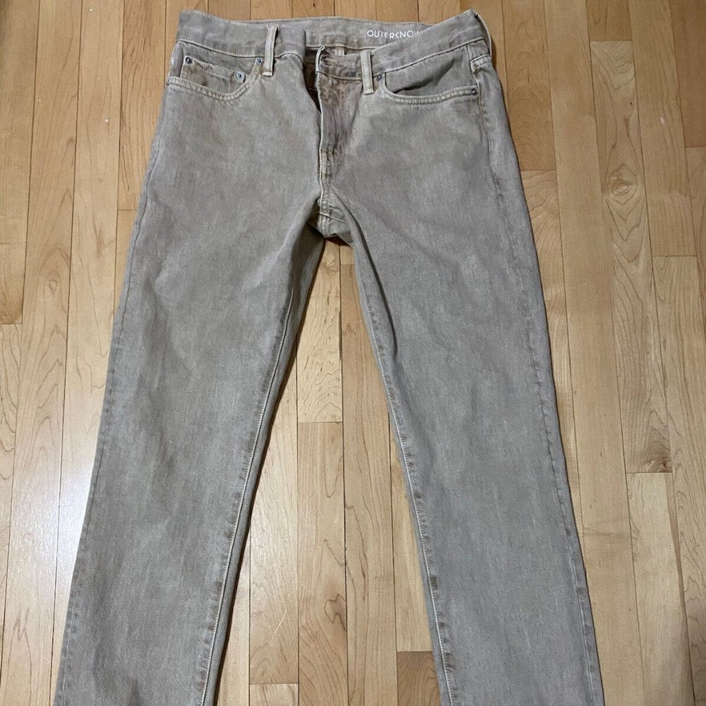 Mens Outerknown SEA Jeans (31x32 Drifter Tan)